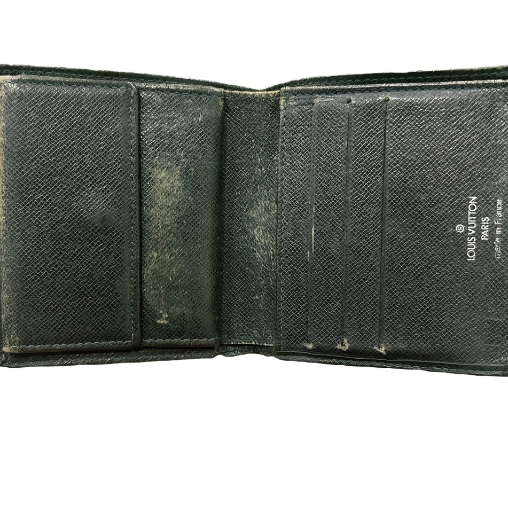 Louis Vuitton Unisex Leather Wallet W Coin Pouch Forest Green - Picture 5 of 7